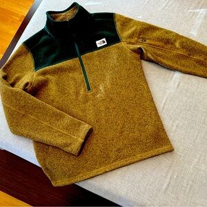 The North Face Gordon Lyons 1/4 Zip Fleece Sweater Top Size Medium/M